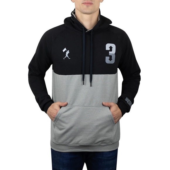 Baseballism 3 Up 3 Down Color Blocked Hoodie - Picture 1 of 13